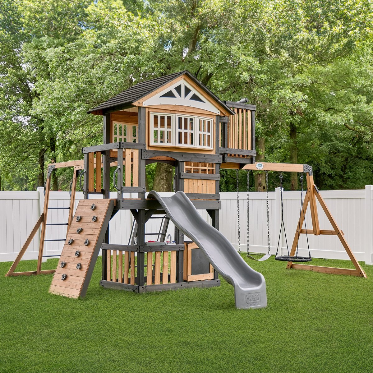 Backyard Discovery: Rosewood Falls Swing Set | Free Shipping