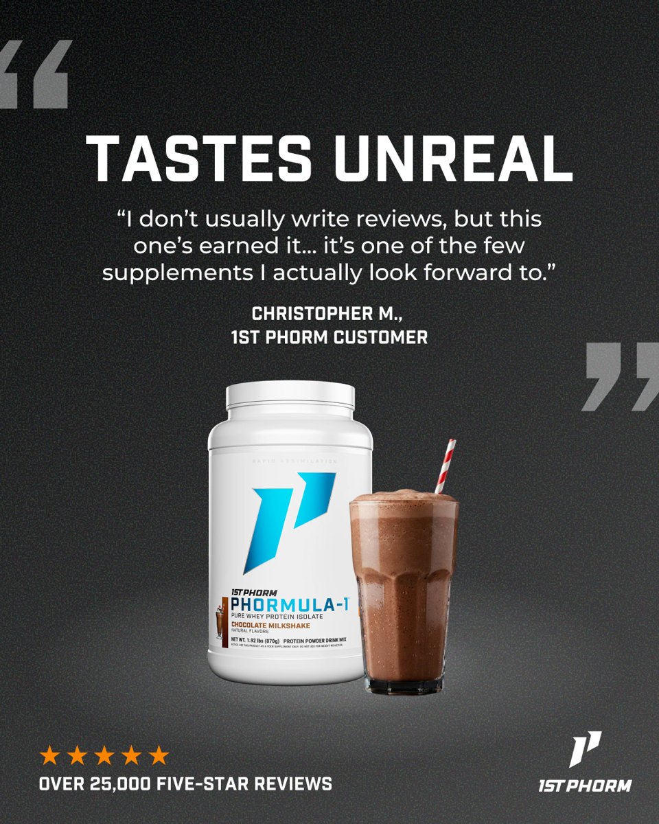 1st Phorm: Rapid Recovery. Unreal Taste.