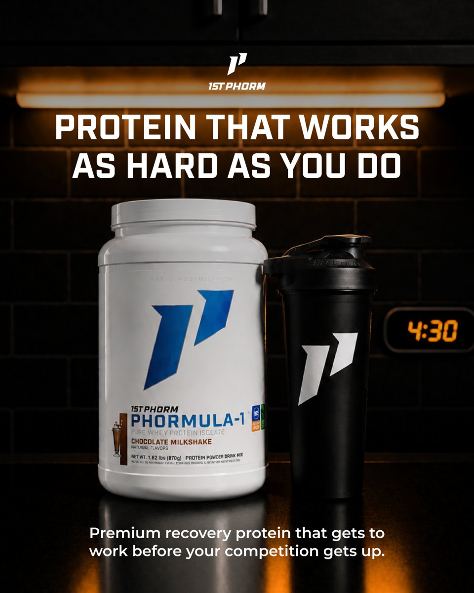 1st Phorm: Pure Protein. Elite Output. No Compromises.