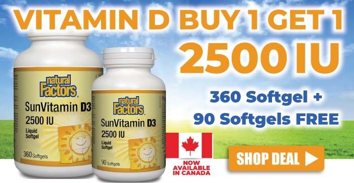 NationalNutrition.ca: Vitamin D - Buy 1 Get 1