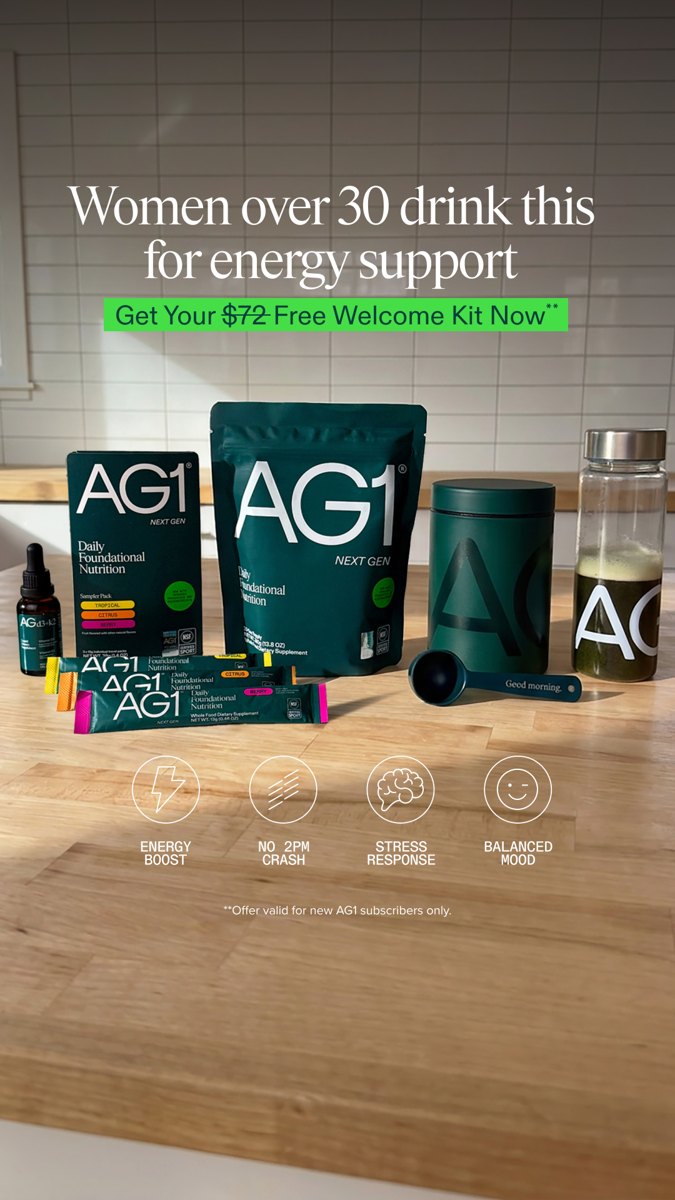 AG1 by Athletic Greens: Welcome to the Next Gen of Wellness