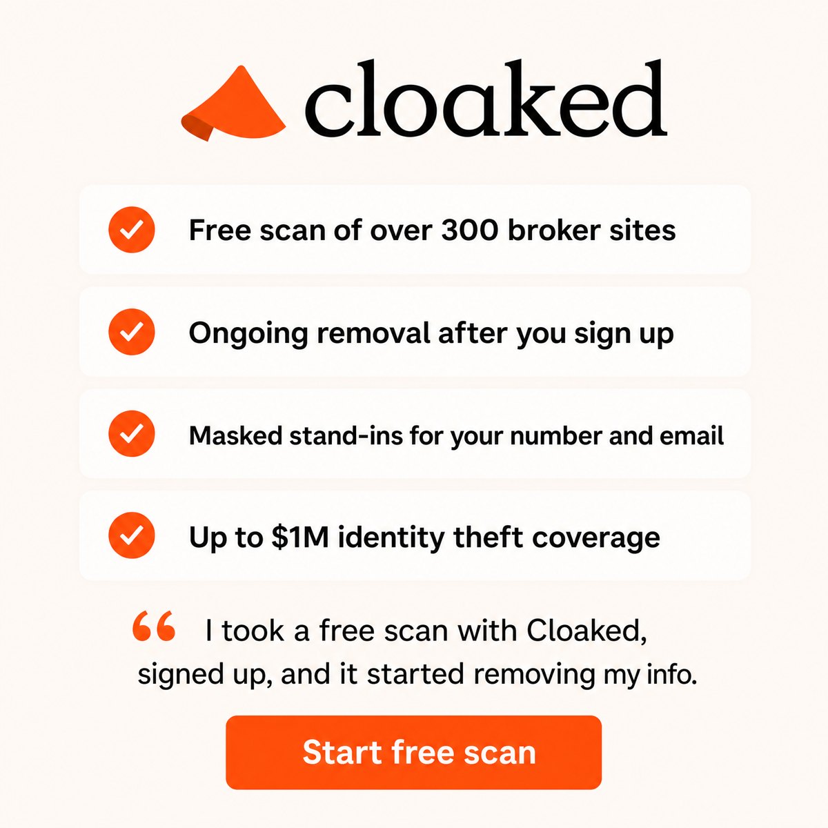 Cloaked Inc.: Stop Spam Calls with Cloaked