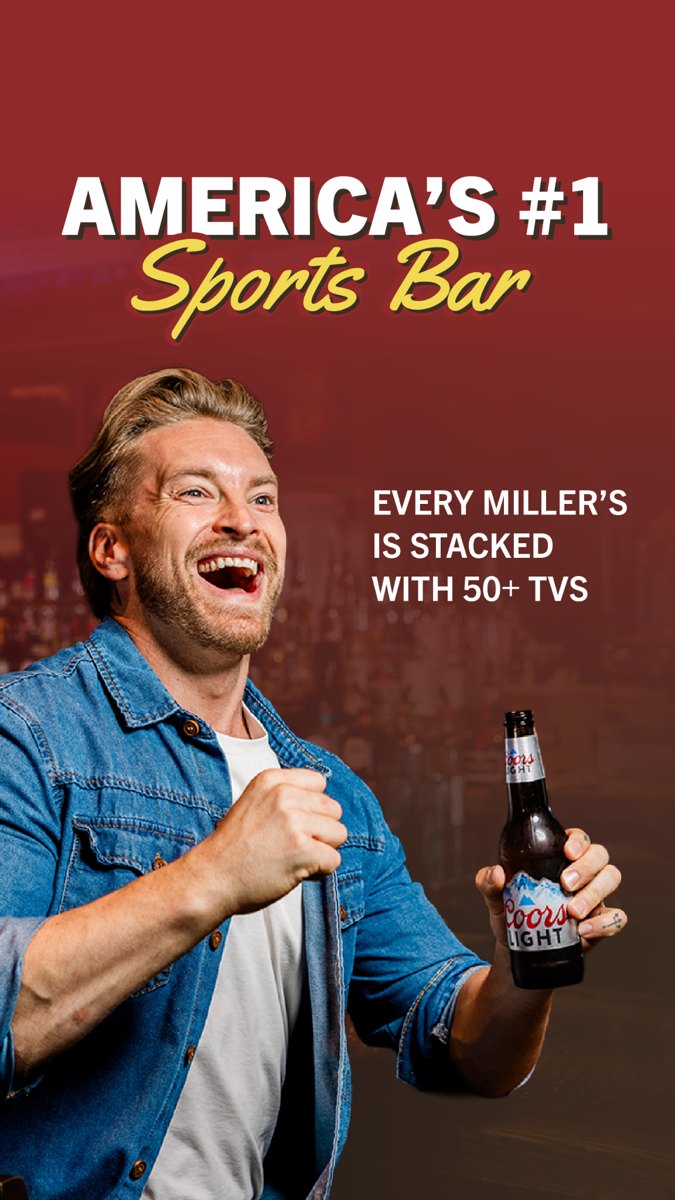 Miller's Ale House: America's #1 Sports Bar
