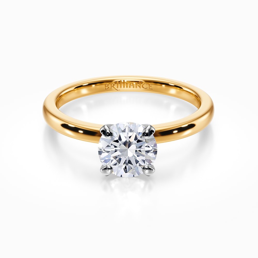 Brilliance.com: Princess Cut Channel Set Diamond Engagement Ring in White Gold (0.50 Carat)