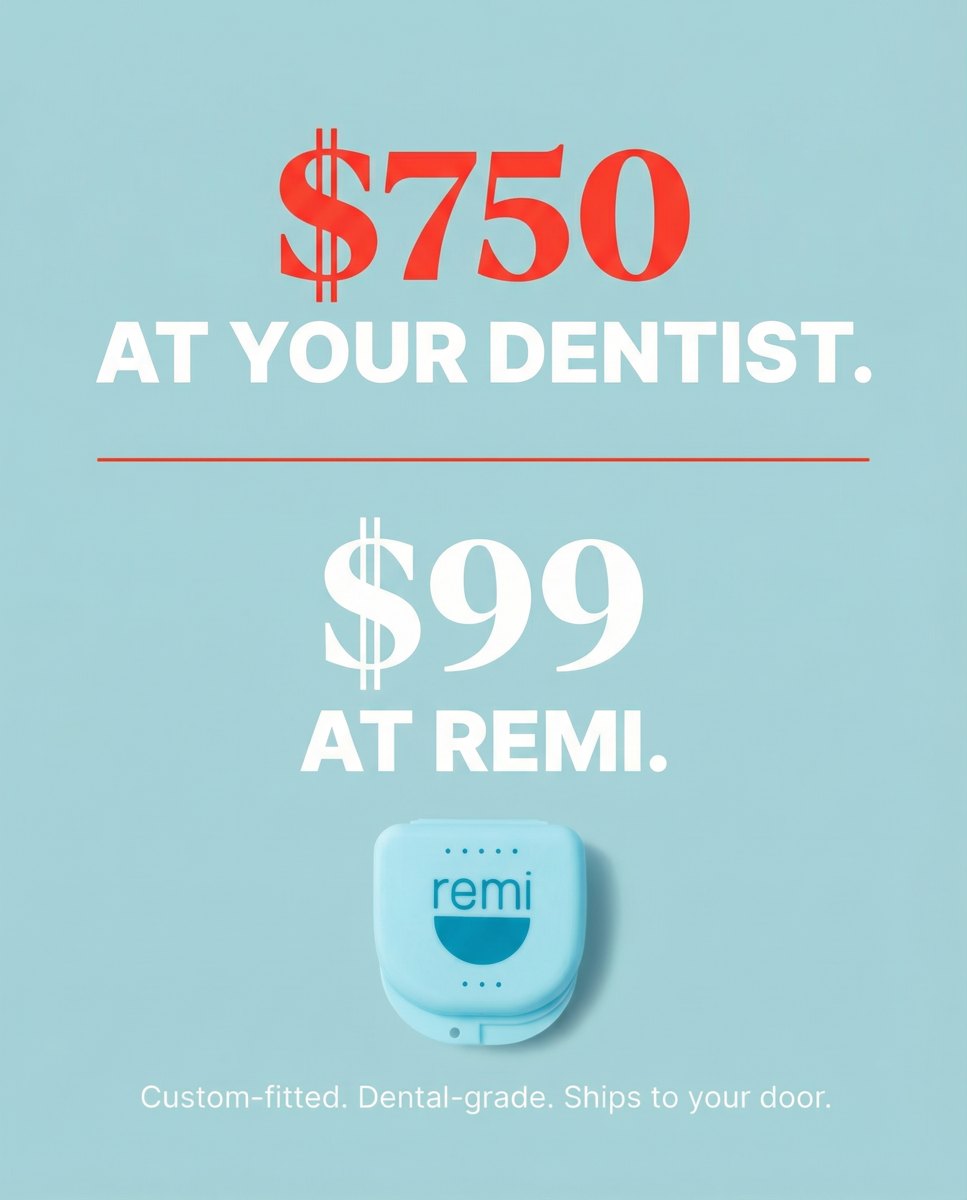 Remi Wellness: Stop Morning Jaw Pain