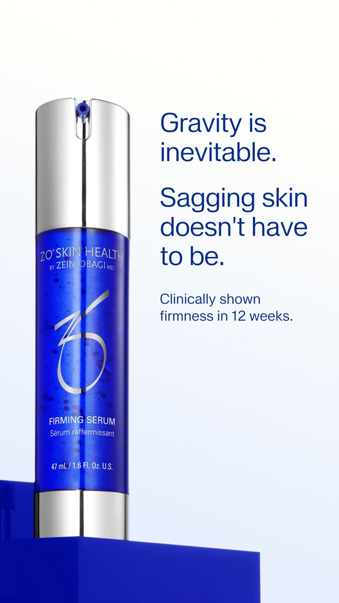 ZO Skin Health: Visibly tightens and firms the skin.