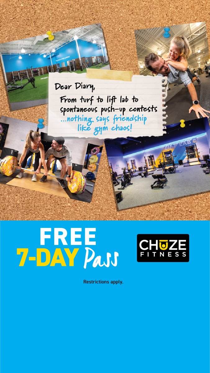 Chuze Fitness: Claim Your 7-Day Free Pass
