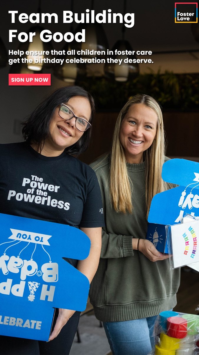 Foster Love: Boost Teamwork By Building Birthday Boxes!