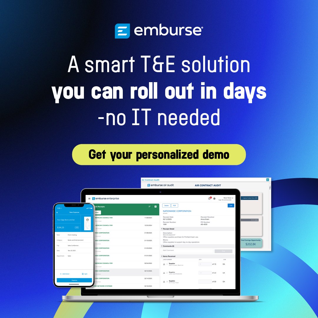Emburse: Simplify T&E without the rollout headaches