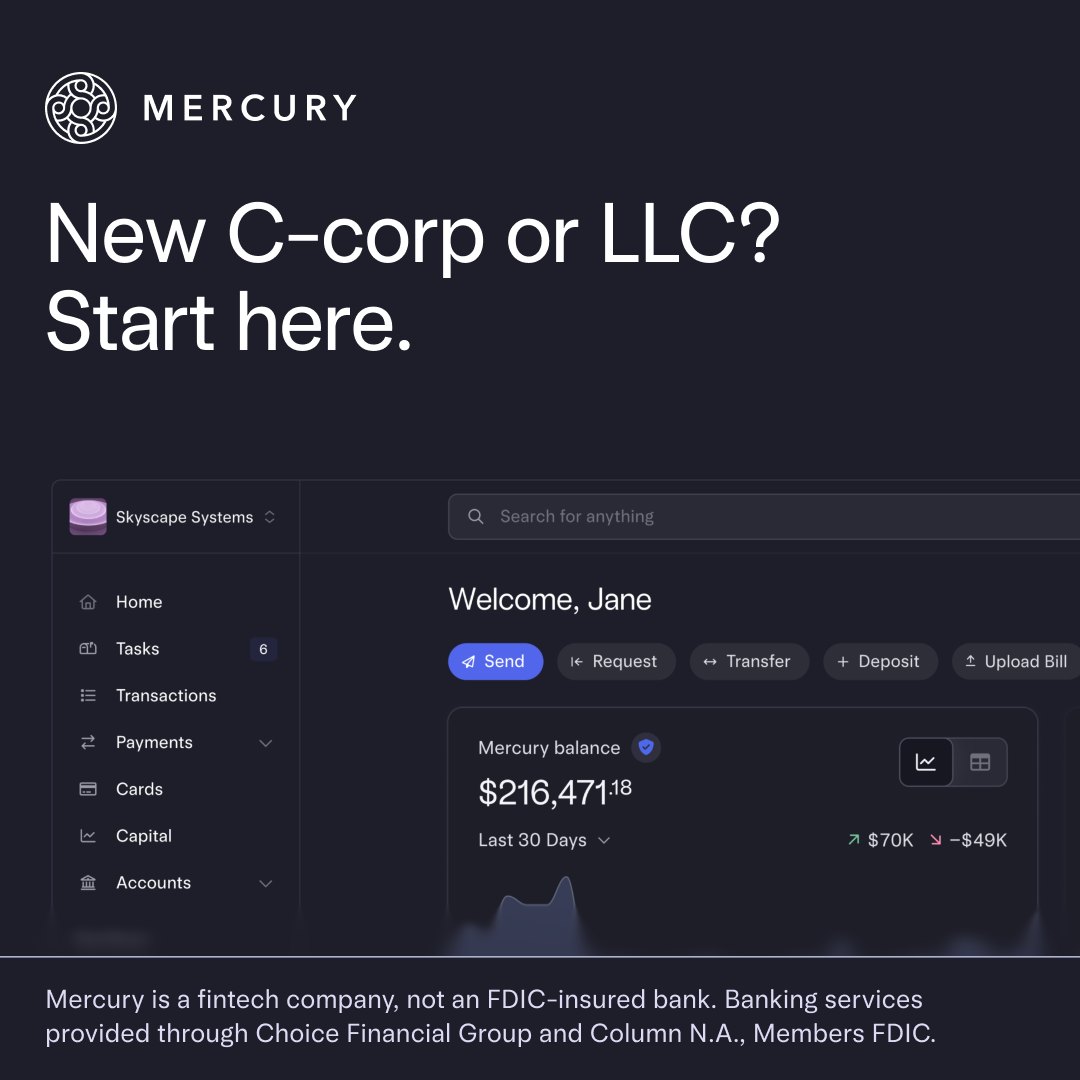 Mercury: Banking for day one and beyond