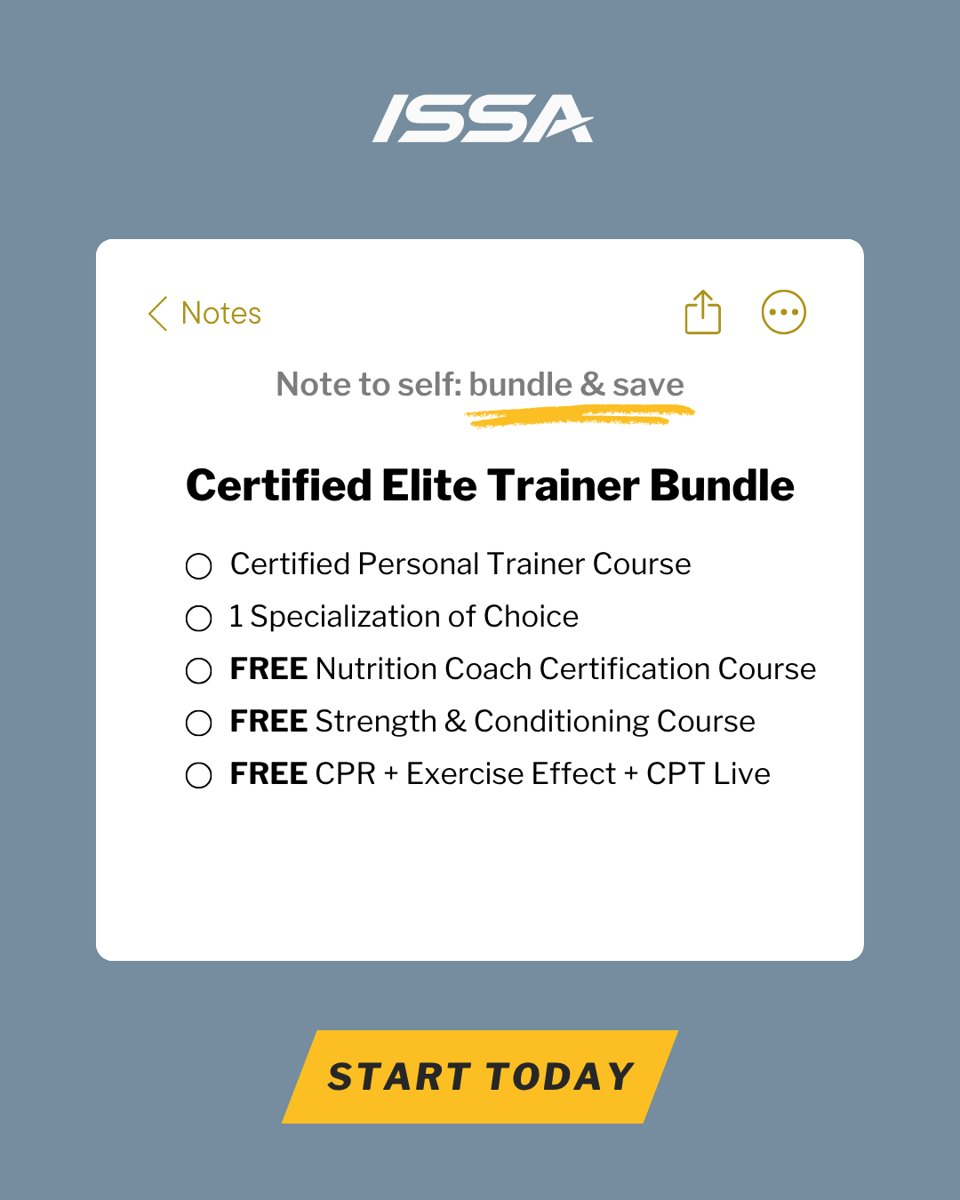 ISSA (International Sports Sciences Association): FREE Evaluation Kit