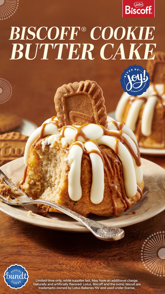Nothing Bundt Cakes: Biscoff® Cookie Butter