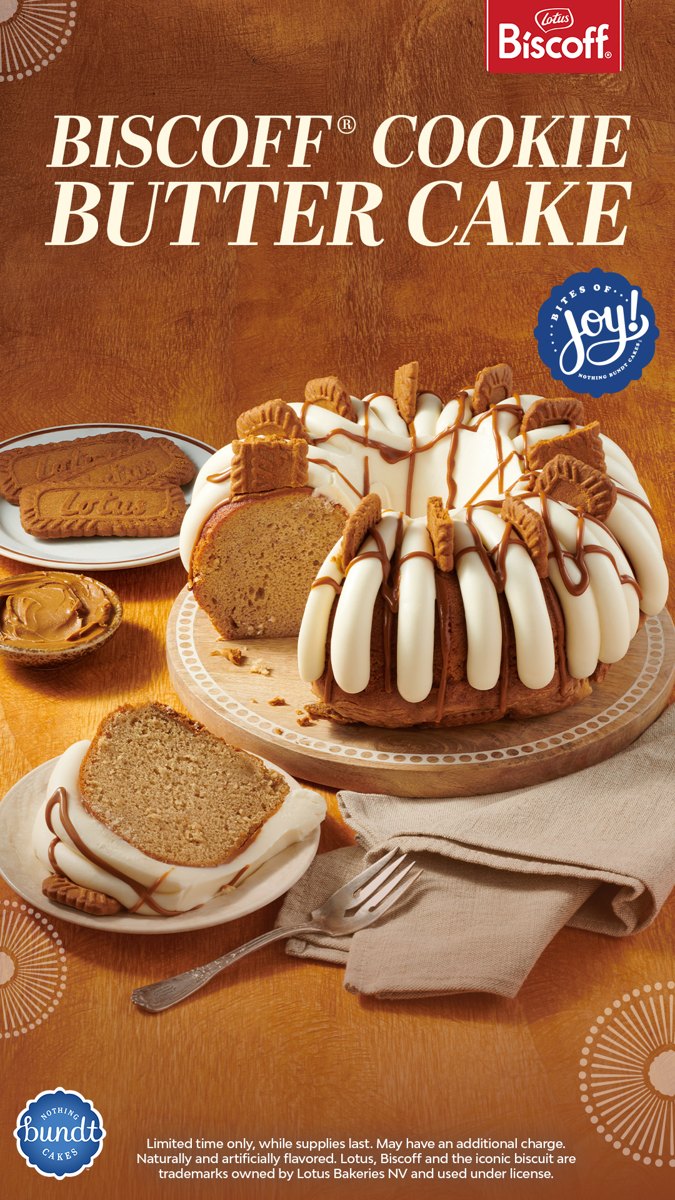 Nothing Bundt Cakes: Biscoff® Cookie Butter