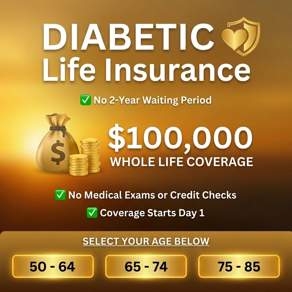 American Diabetic Life Protection: 🛑 Stop Overpaying! Affordable Diabetic Life Insurance with No Waiting Period – Compare Rates Now!